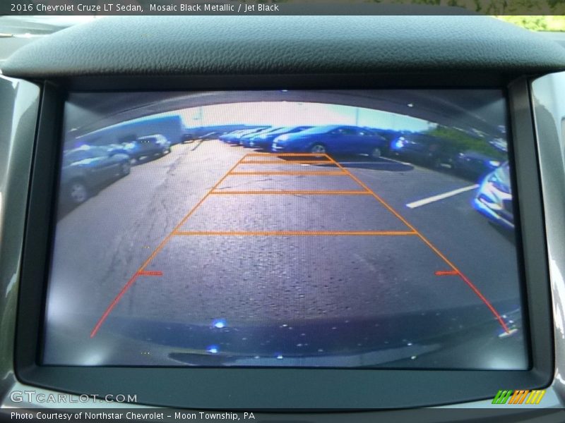 Mosaic Black Metallic / Jet Black 2016 Chevrolet Cruze LT Sedan