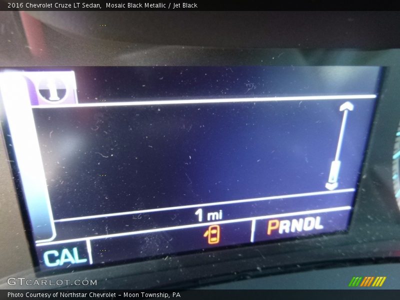 Mosaic Black Metallic / Jet Black 2016 Chevrolet Cruze LT Sedan