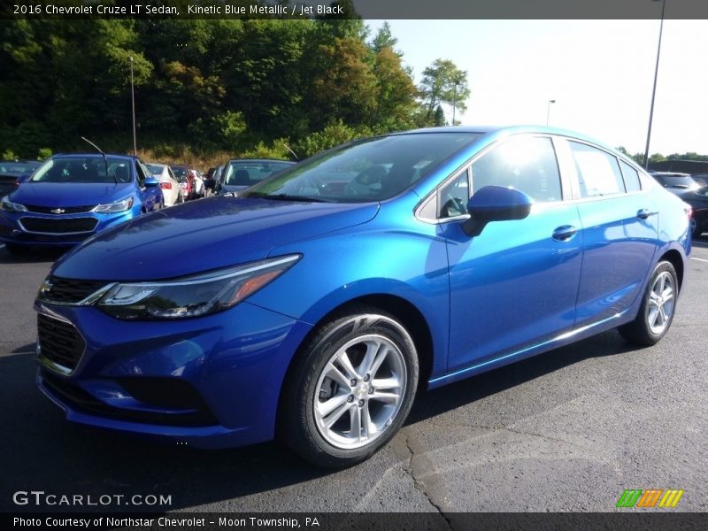 Kinetic Blue Metallic / Jet Black 2016 Chevrolet Cruze LT Sedan