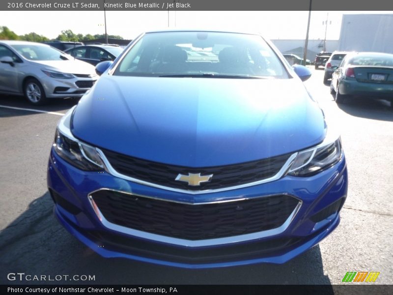 Kinetic Blue Metallic / Jet Black 2016 Chevrolet Cruze LT Sedan