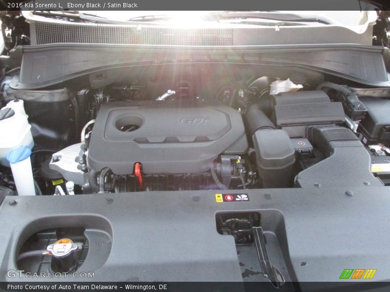 Ebony Black / Satin Black 2016 Kia Sorento L