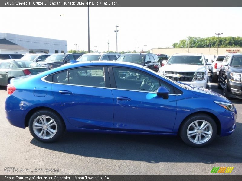 Kinetic Blue Metallic / Jet Black 2016 Chevrolet Cruze LT Sedan