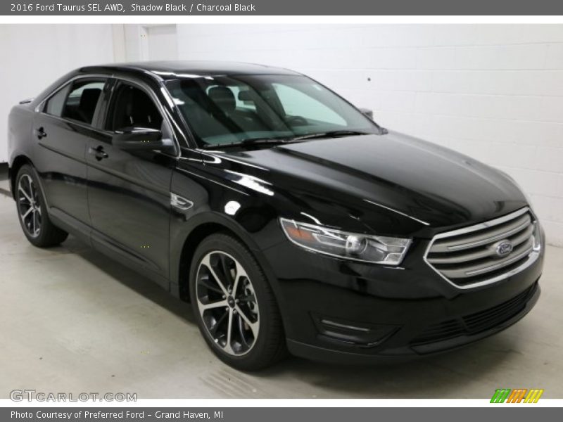 Shadow Black / Charcoal Black 2016 Ford Taurus SEL AWD