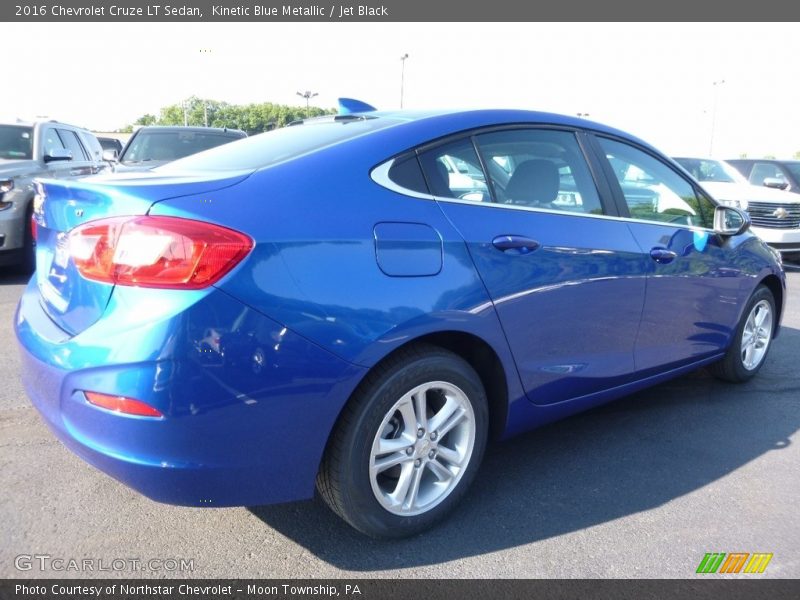 Kinetic Blue Metallic / Jet Black 2016 Chevrolet Cruze LT Sedan