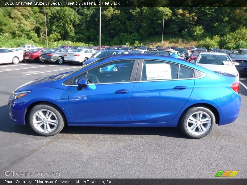 Kinetic Blue Metallic / Jet Black 2016 Chevrolet Cruze LT Sedan