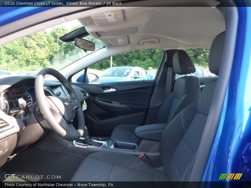 Kinetic Blue Metallic / Jet Black 2016 Chevrolet Cruze LT Sedan