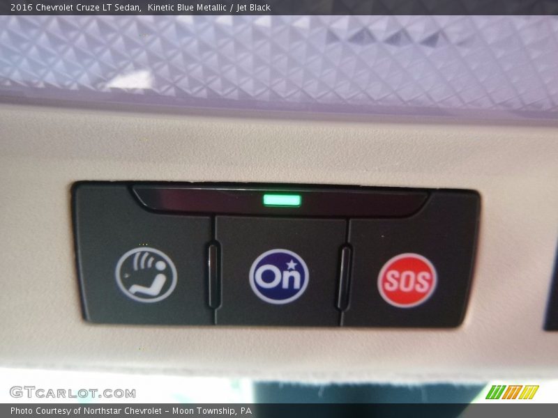 Kinetic Blue Metallic / Jet Black 2016 Chevrolet Cruze LT Sedan