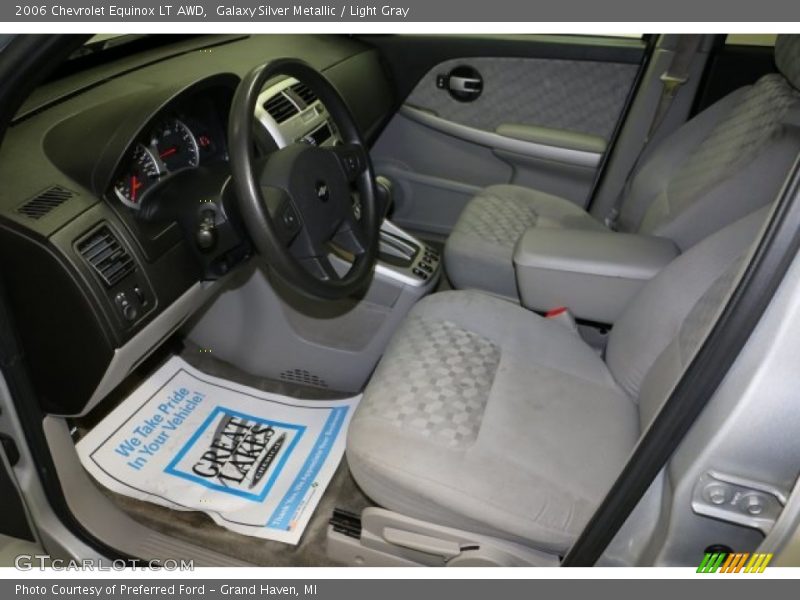 Galaxy Silver Metallic / Light Gray 2006 Chevrolet Equinox LT AWD