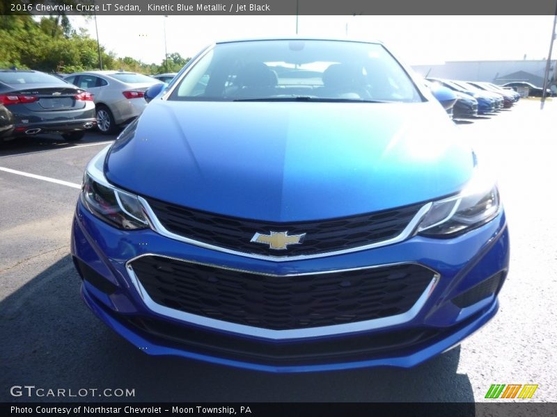 Kinetic Blue Metallic / Jet Black 2016 Chevrolet Cruze LT Sedan