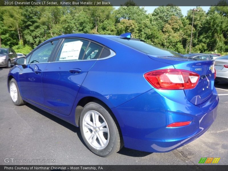 Kinetic Blue Metallic / Jet Black 2016 Chevrolet Cruze LT Sedan