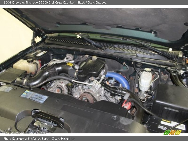 Black / Dark Charcoal 2004 Chevrolet Silverado 2500HD LS Crew Cab 4x4