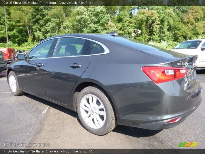 Nightfall Gray Metallic / Jet Black 2016 Chevrolet Malibu LT