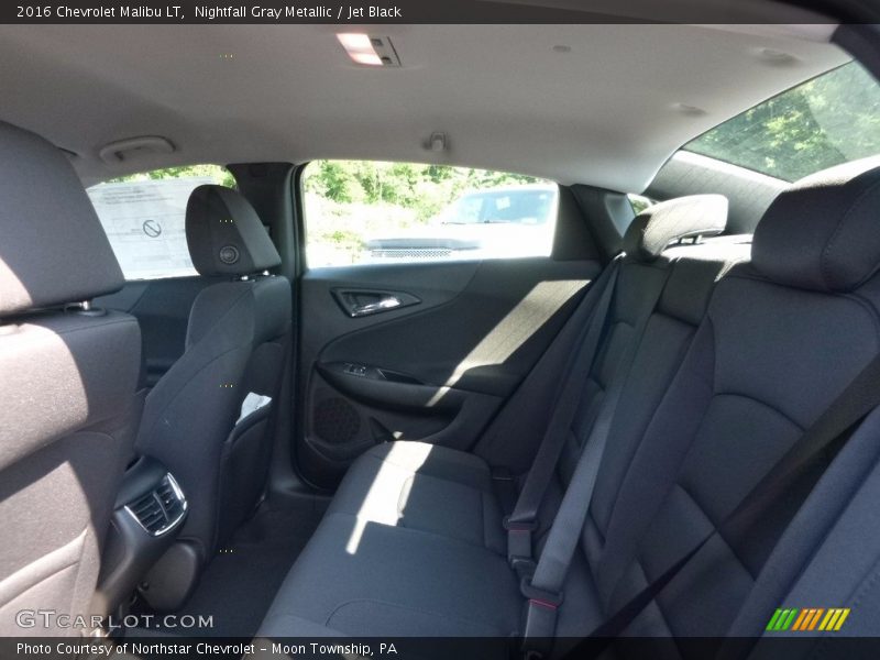 Nightfall Gray Metallic / Jet Black 2016 Chevrolet Malibu LT