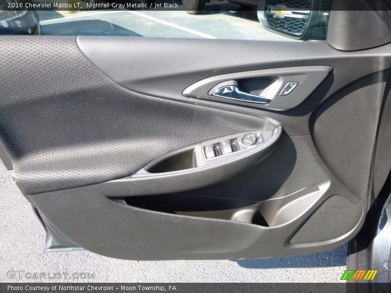 Nightfall Gray Metallic / Jet Black 2016 Chevrolet Malibu LT