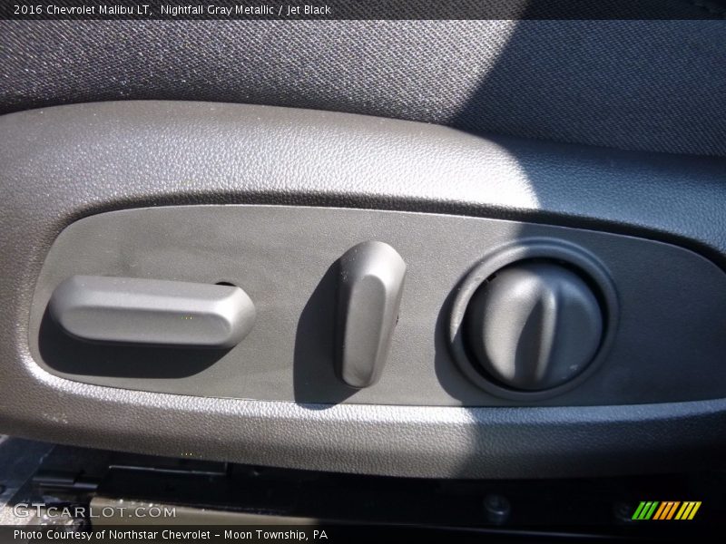 Nightfall Gray Metallic / Jet Black 2016 Chevrolet Malibu LT