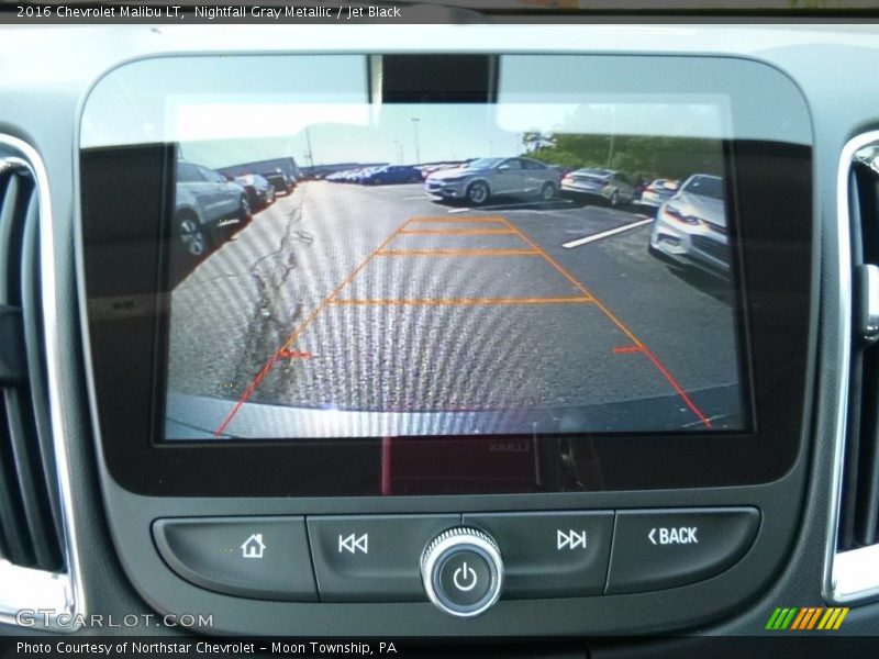 Nightfall Gray Metallic / Jet Black 2016 Chevrolet Malibu LT
