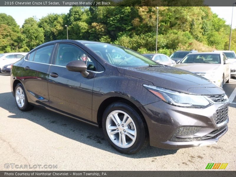 Tungsten Metallic / Jet Black 2016 Chevrolet Cruze LT Sedan