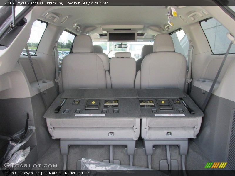 Predawn Gray Mica / Ash 2016 Toyota Sienna XLE Premium