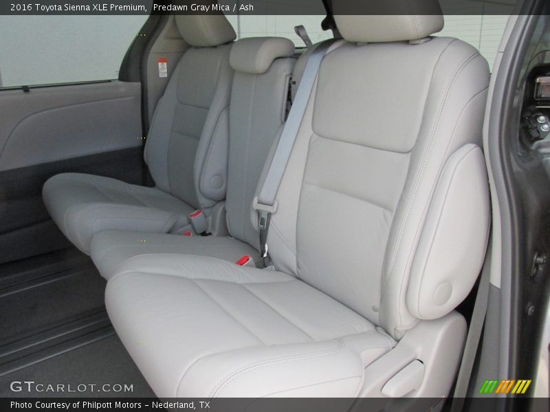 Predawn Gray Mica / Ash 2016 Toyota Sienna XLE Premium