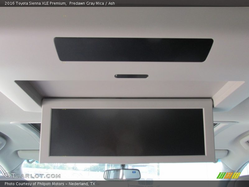 Predawn Gray Mica / Ash 2016 Toyota Sienna XLE Premium