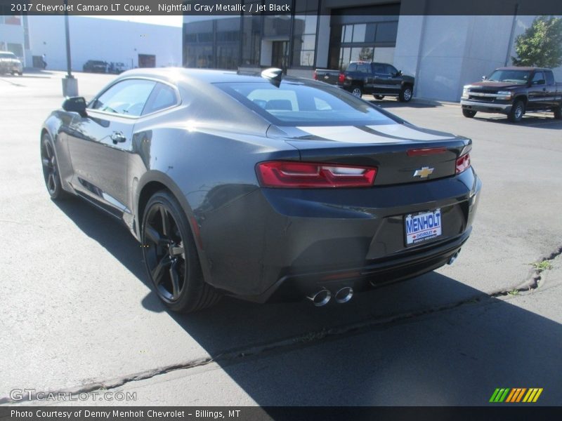 Nightfall Gray Metallic / Jet Black 2017 Chevrolet Camaro LT Coupe