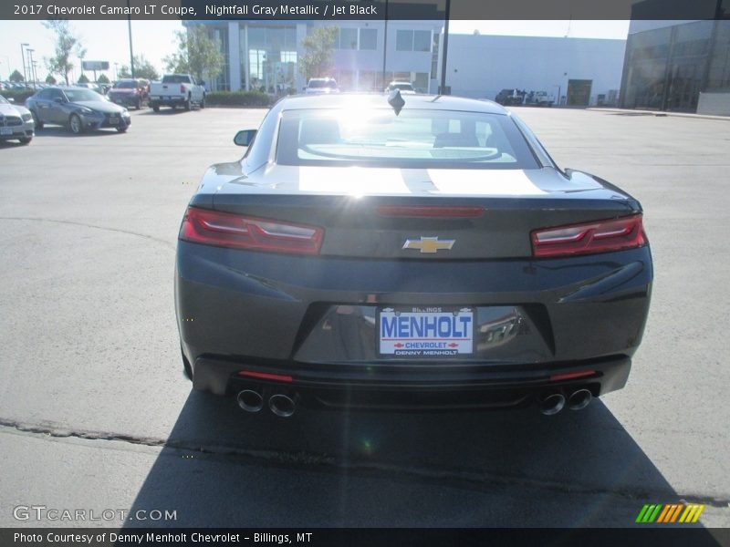 Nightfall Gray Metallic / Jet Black 2017 Chevrolet Camaro LT Coupe