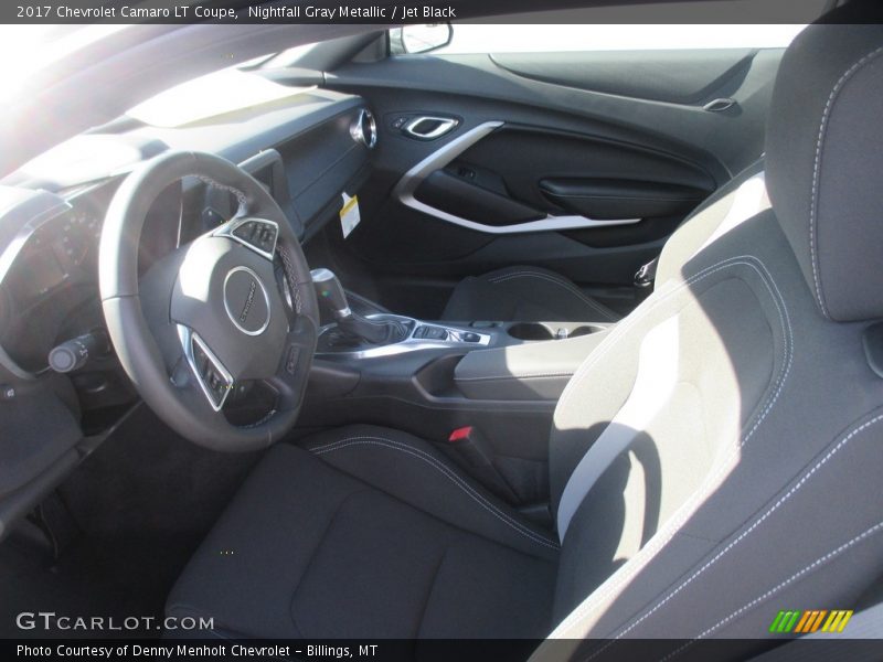 Nightfall Gray Metallic / Jet Black 2017 Chevrolet Camaro LT Coupe
