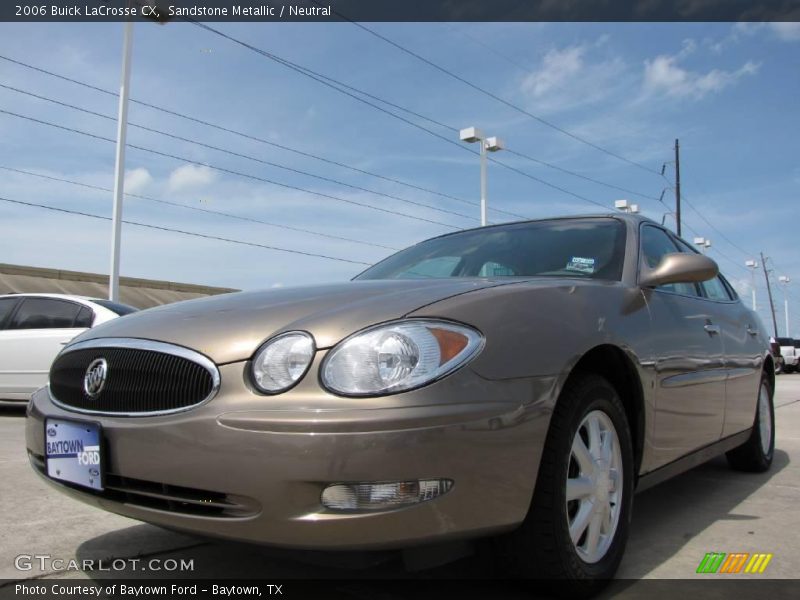 Sandstone Metallic / Neutral 2006 Buick LaCrosse CX