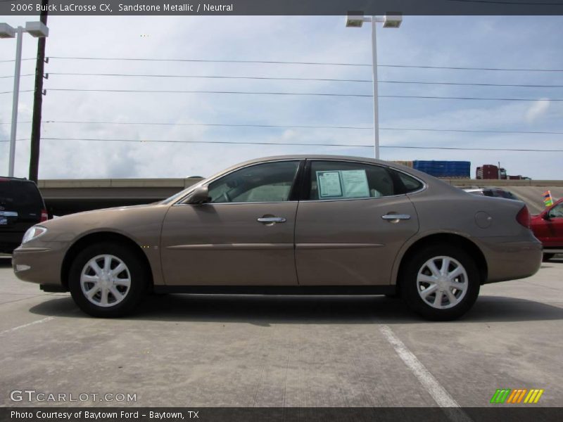 Sandstone Metallic / Neutral 2006 Buick LaCrosse CX
