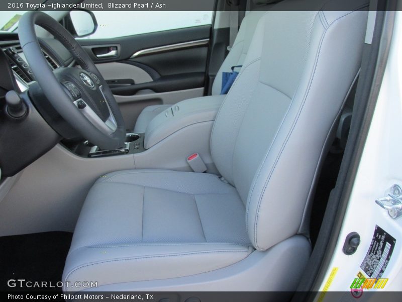 Blizzard Pearl / Ash 2016 Toyota Highlander Limited