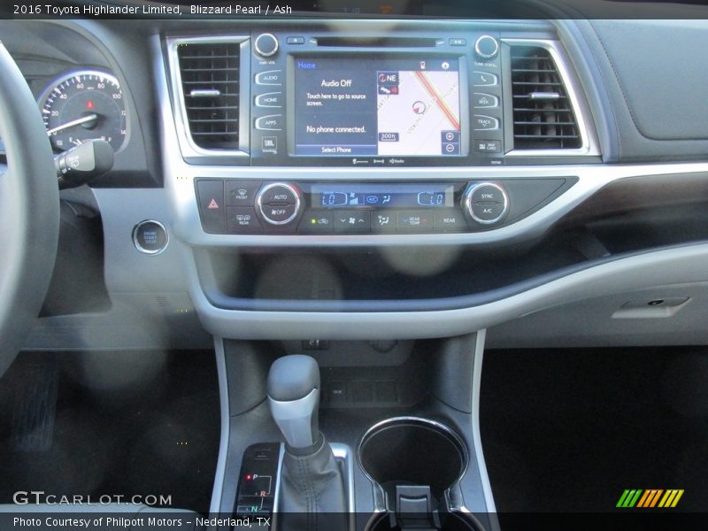 Blizzard Pearl / Ash 2016 Toyota Highlander Limited