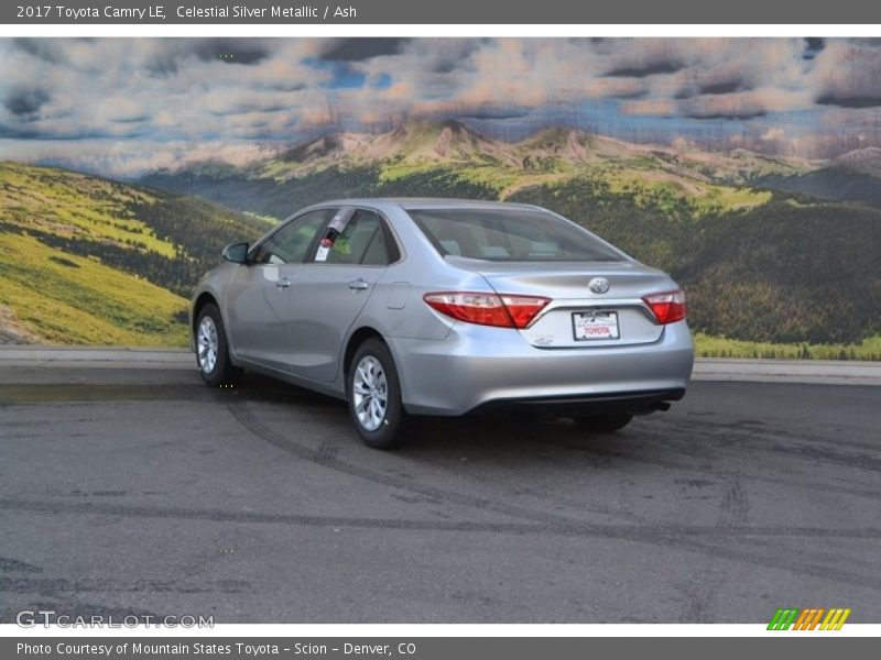 Celestial Silver Metallic / Ash 2017 Toyota Camry LE