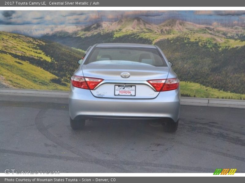 Celestial Silver Metallic / Ash 2017 Toyota Camry LE