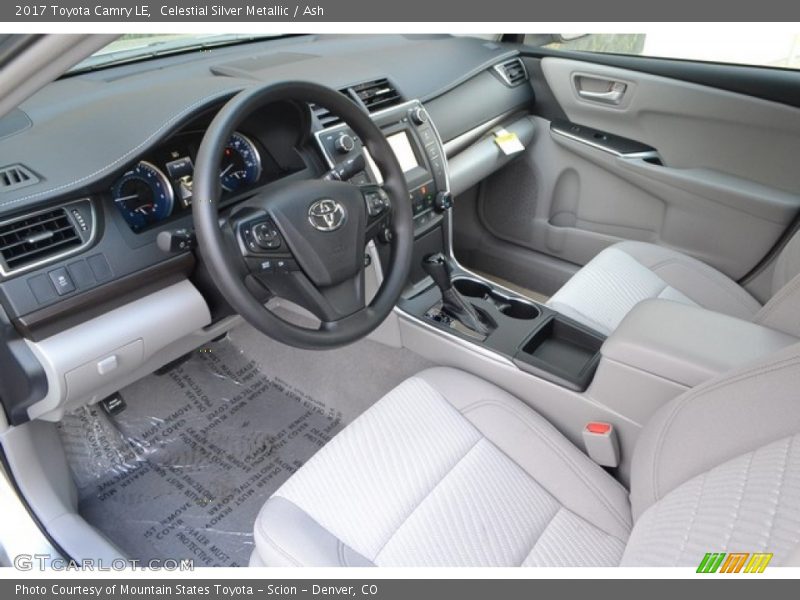Celestial Silver Metallic / Ash 2017 Toyota Camry LE