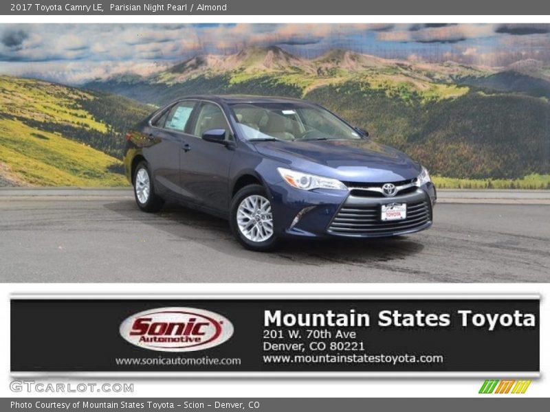 Parisian Night Pearl / Almond 2017 Toyota Camry LE