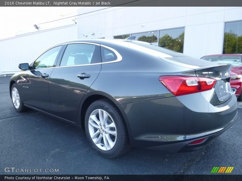 Nightfall Gray Metallic / Jet Black 2016 Chevrolet Malibu LT