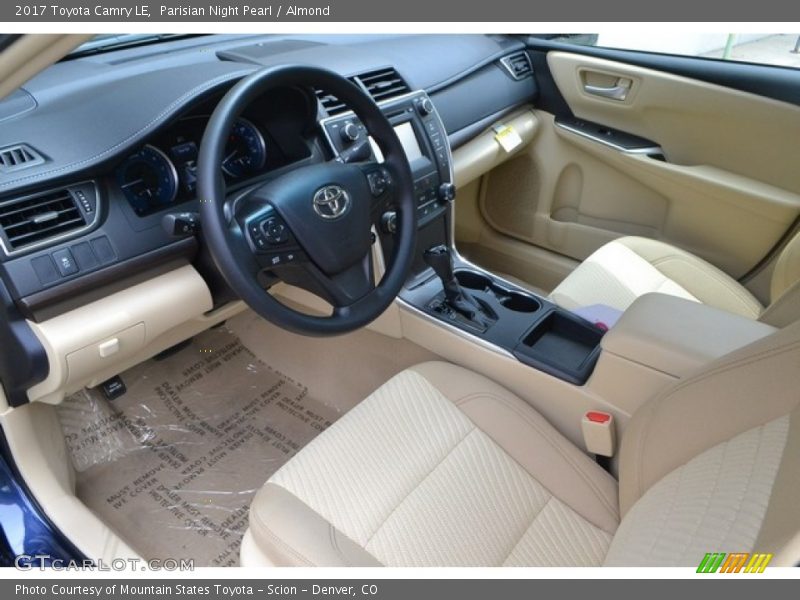  2017 Camry LE Almond Interior