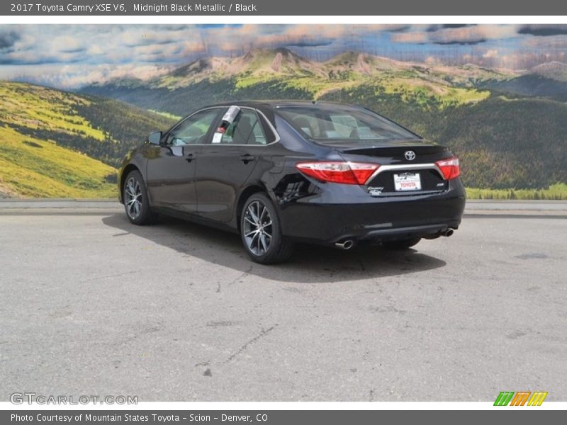  2017 Camry XSE V6 Midnight Black Metallic