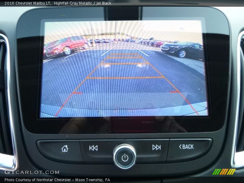 Nightfall Gray Metallic / Jet Black 2016 Chevrolet Malibu LT