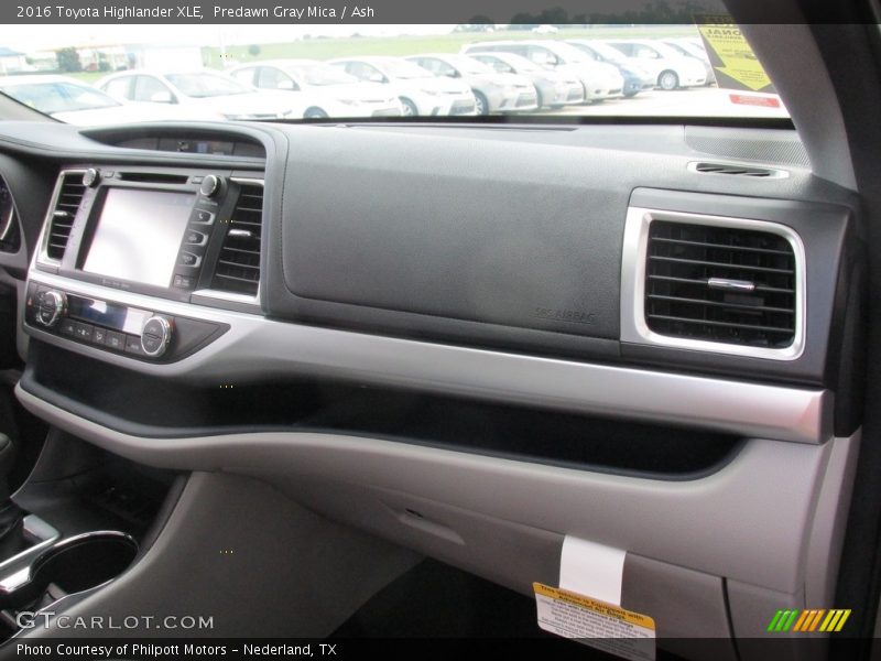 Predawn Gray Mica / Ash 2016 Toyota Highlander XLE
