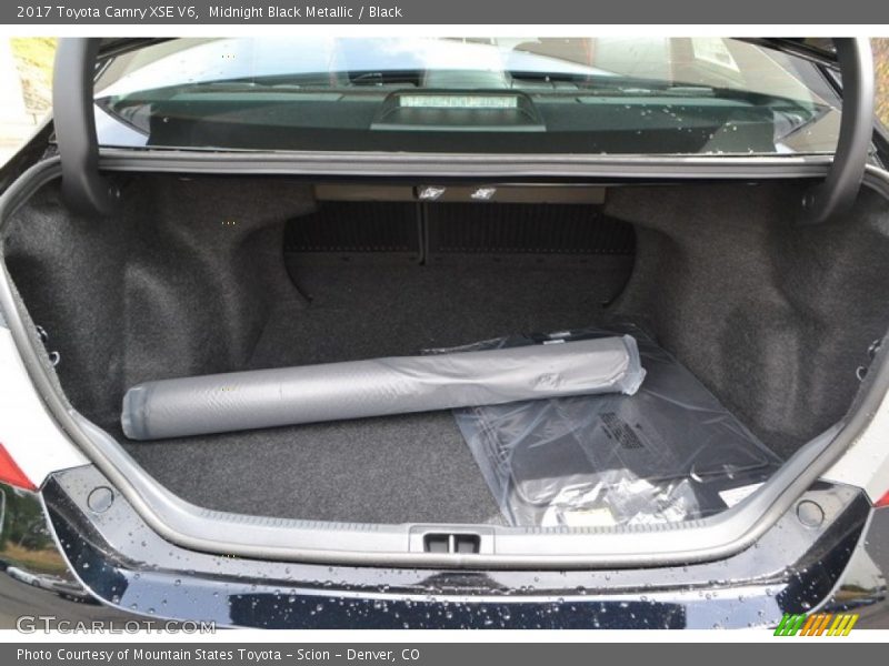  2017 Camry XSE V6 Trunk