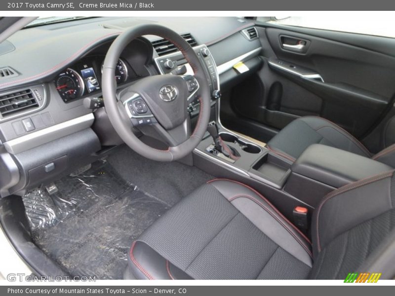  2017 Camry SE Black Interior