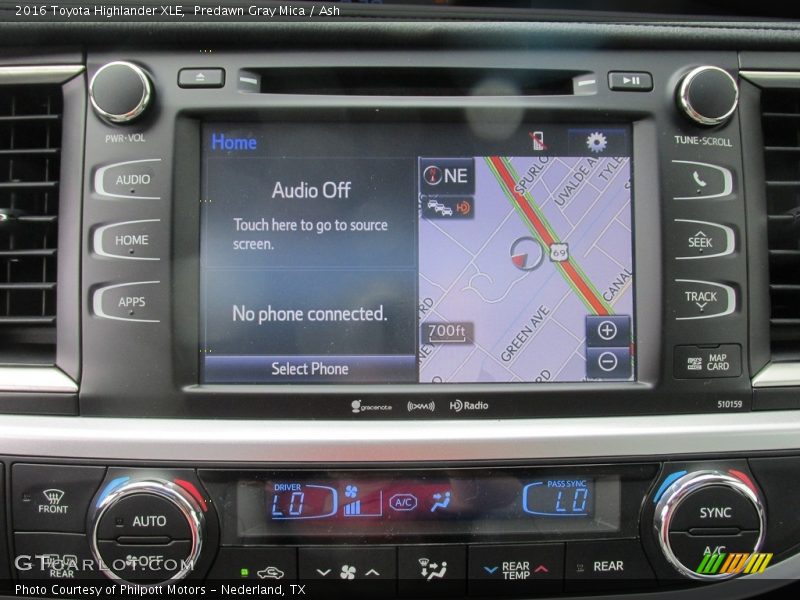 Predawn Gray Mica / Ash 2016 Toyota Highlander XLE