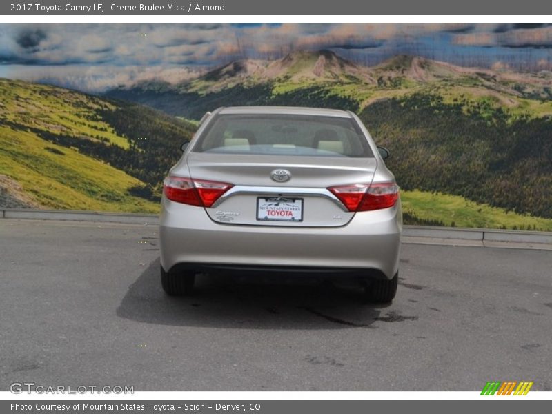 Creme Brulee Mica / Almond 2017 Toyota Camry LE