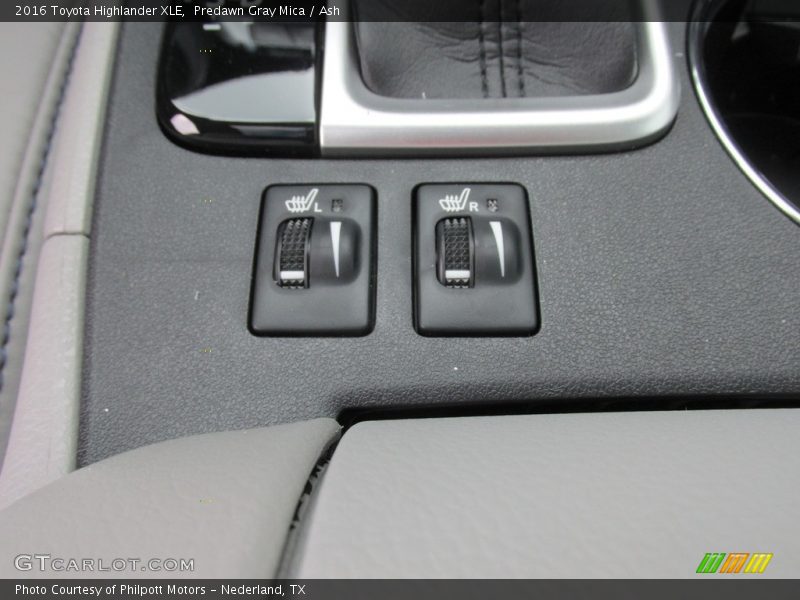 Predawn Gray Mica / Ash 2016 Toyota Highlander XLE