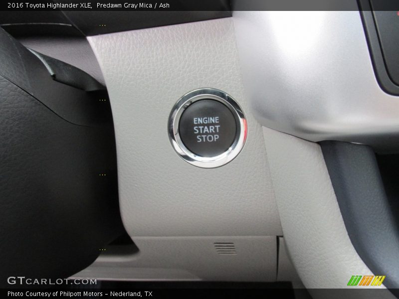 Predawn Gray Mica / Ash 2016 Toyota Highlander XLE