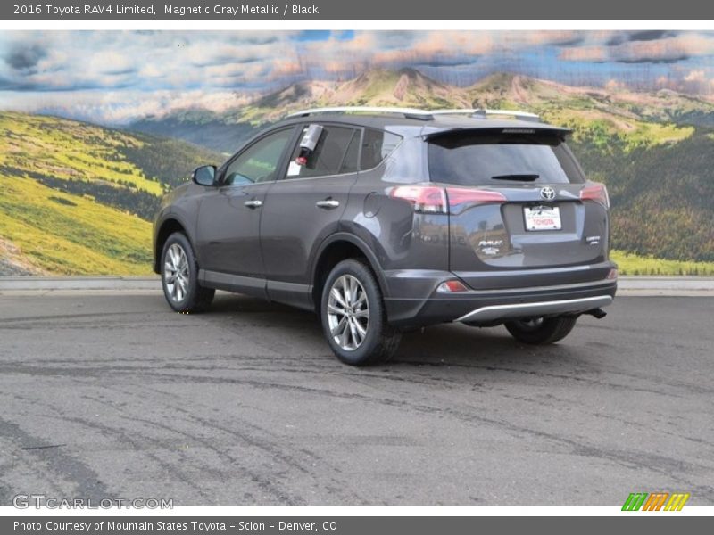 Magnetic Gray Metallic / Black 2016 Toyota RAV4 Limited