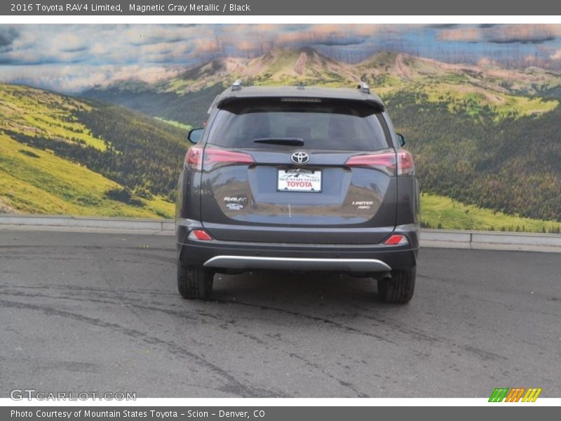 Magnetic Gray Metallic / Black 2016 Toyota RAV4 Limited