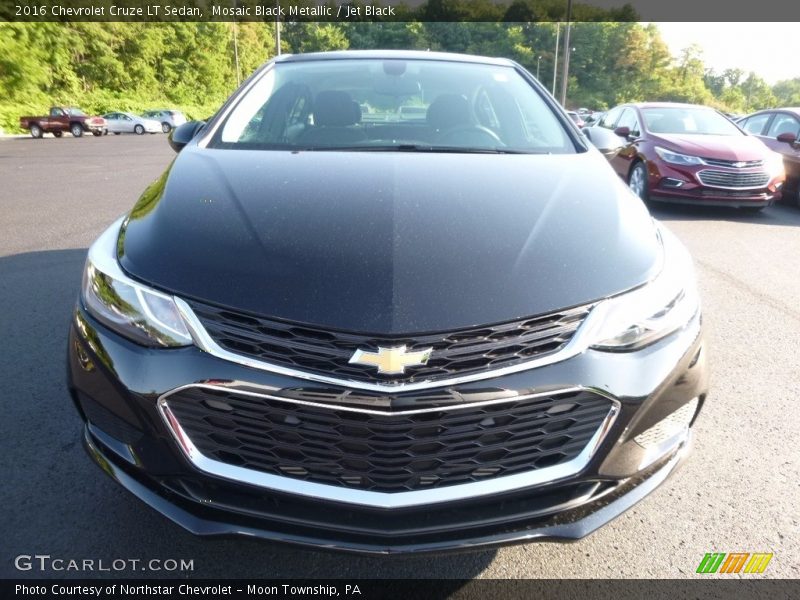 Mosaic Black Metallic / Jet Black 2016 Chevrolet Cruze LT Sedan