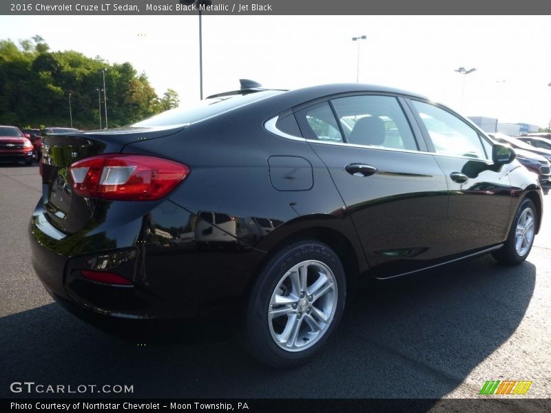 Mosaic Black Metallic / Jet Black 2016 Chevrolet Cruze LT Sedan